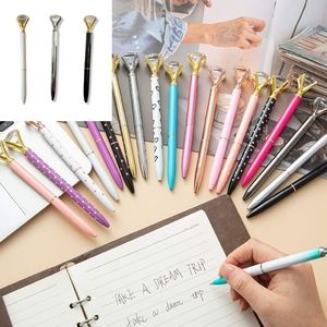 Diamond Ballpoint Metal Black ink 3 pen bundle | White / Black / Chrome